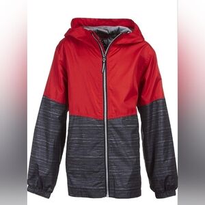 Artic Quest Red and Black Boys Windbreaker size 7